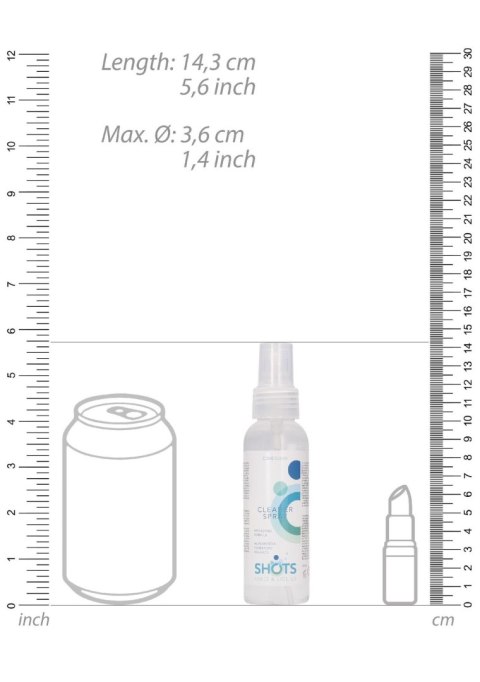 Środek do czyszczenia zabawek Shots Cleaner Spray 100ml