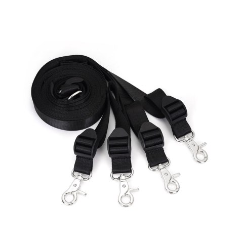 Underbed Webbing Accessory With Clips In Silver Liebe Seele Liebe Seele