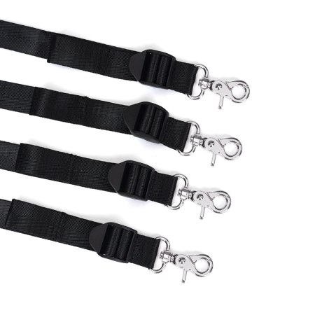 Underbed Webbing Accessory With Clips In Silver Liebe Seele Liebe Seele