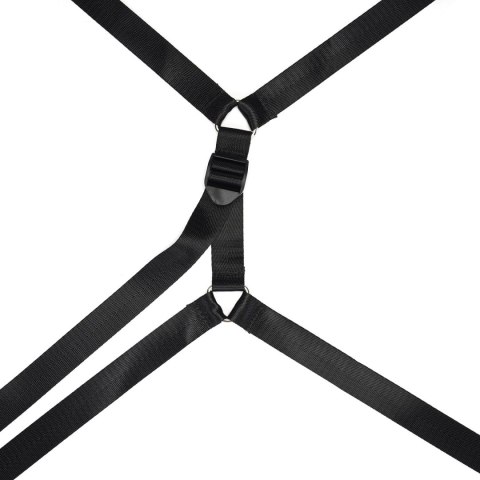 Underbed Webbing Accessory With Clips In Silver Liebe Seele Liebe Seele