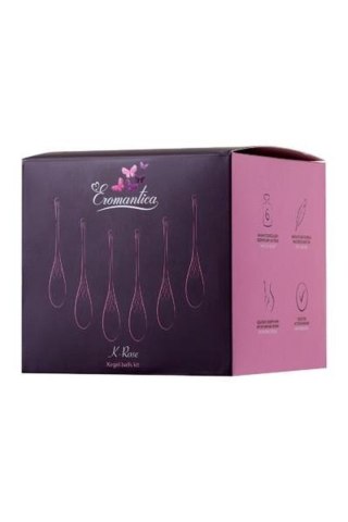 Kulki do ćwiczeń mięśni kegla 6szt. K-Rose Eromantica