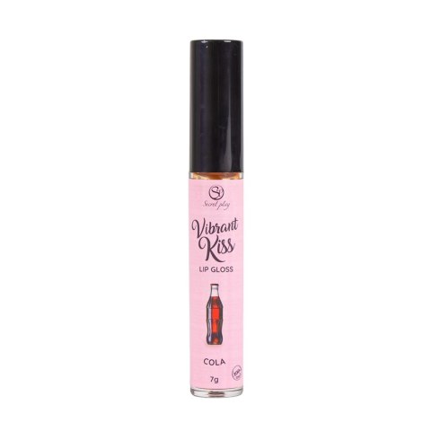 Błyszczyk do seksu oralnego wibracyjny cola LIP GLOSS VIBRANT KISS 6g
