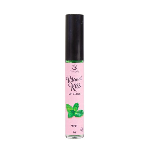 Błyszczyk do seksu oralnego wibracyjny mięta LIP GLOSS VIBRANT KISS 6g