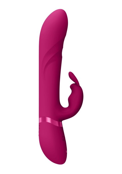 Wibrator Króliczek Z Obrotowym Koralikiem I Potrójnym Silnikiem - NARI VIBRATING AND ROTATING BEADS G-SPOT RABBIT