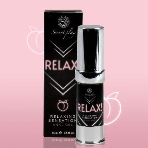 Lubrykant analny RELAX! ANAL GEL SECRETPLAY 15ml