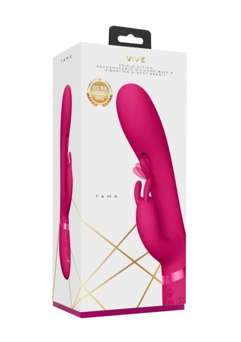 Innowacyjny Wibrator Premium Różowy- VIVE