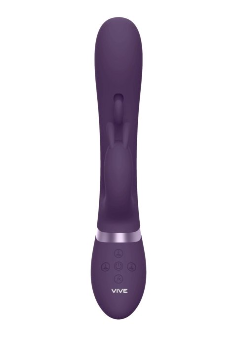 Innowacyjny Wibrator Premium Purpurowy - VIVE