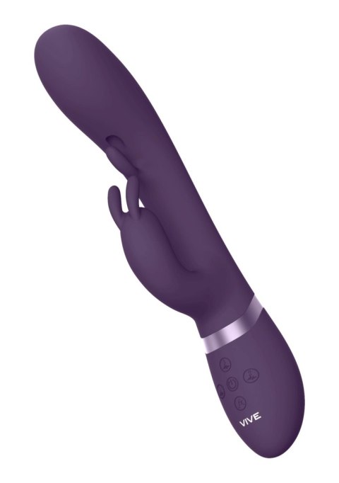 Innowacyjny Wibrator Premium Purpurowy - VIVE