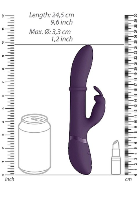 Wibrator króliczek-Fioletowy-Purple