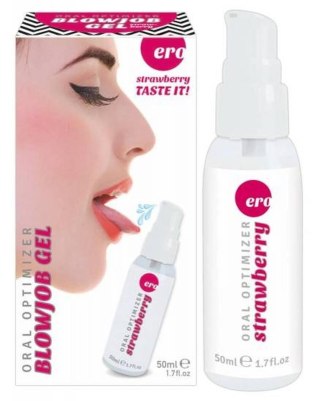 Żel do seksu oralnego truskawka HOT Oral Optimizer Blowjob Gel Strawberry 50ml HOT Productions & Vertriebs GmbH