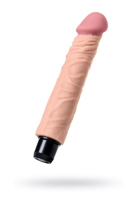Realistyczny Wibrator Cielisty Z Pokrętłem 22,5 cm– A-TOYS