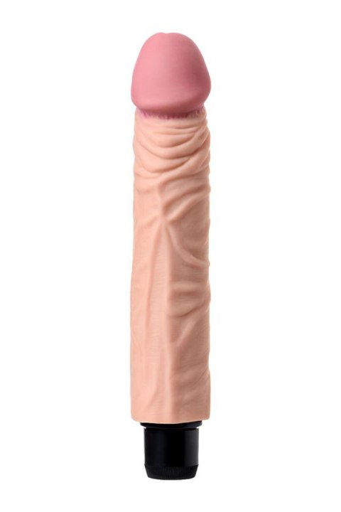 Realistyczny Wibrator Cielisty Z Pokrętłem 22,5 cm– A-TOYS