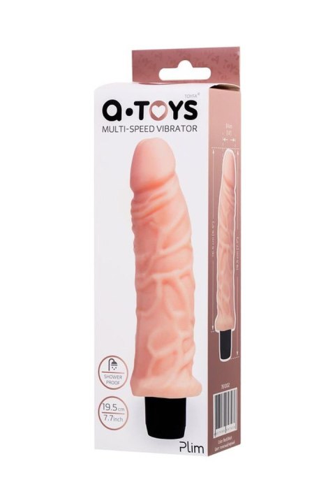 Realistyczny Wibrator Profilowany Do Stymulacji Punktu G Cielisty 16,5 cm– A-Toys