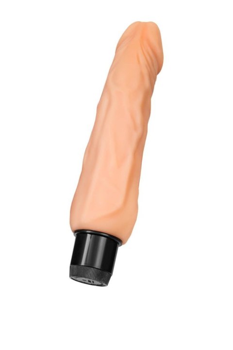 Realistyczny Wibrator Anatomiczny Z Żyłkowaną Strukturą Cielisty 17,5 cm – A-Toys