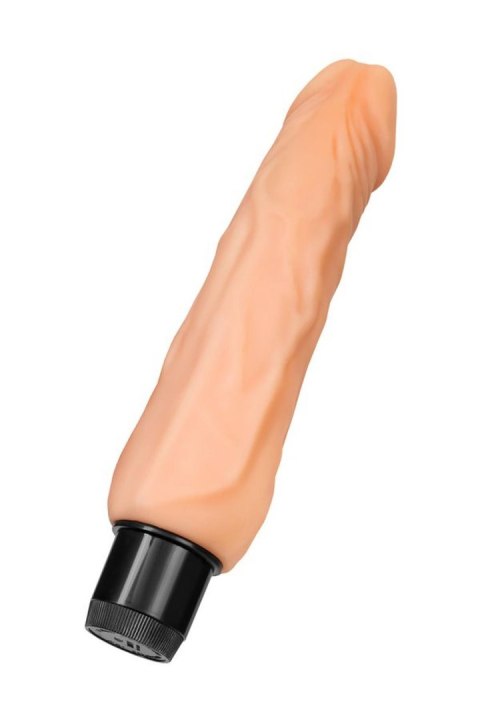 Realistyczny Wibrator Anatomiczny Z Żyłkowaną Strukturą Cielisty 17,5 cm – A-Toys