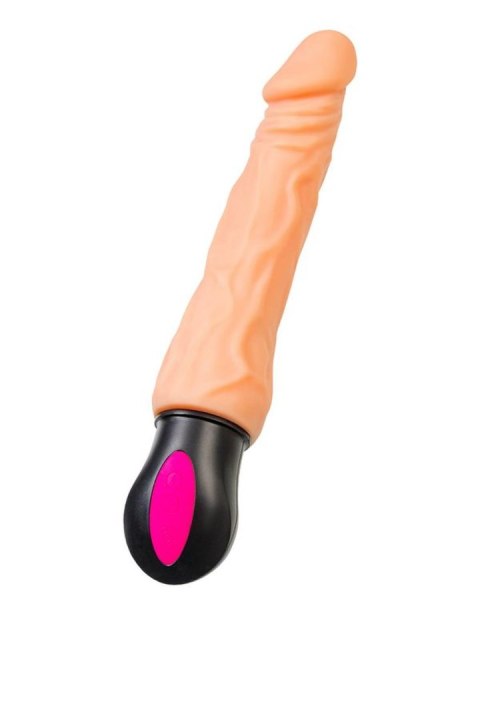 Elastyczny Wibrator Podgrzewany Z Cyberskóry Cielisty 20,5 cm– A-Toys