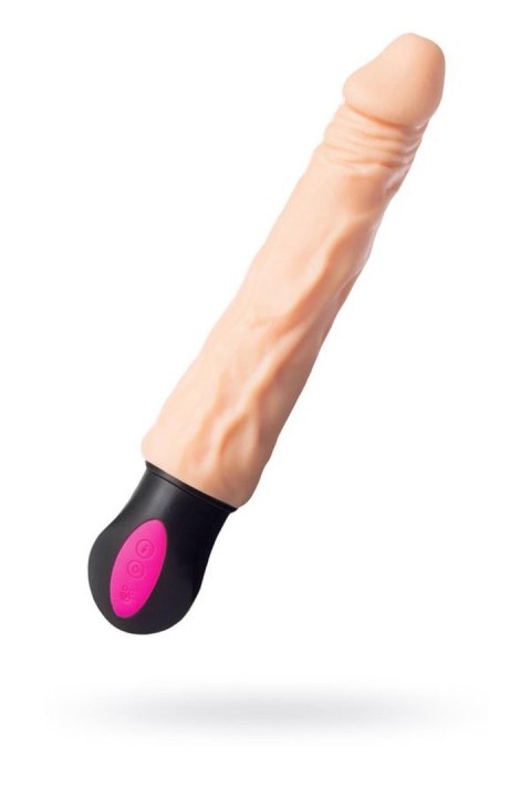 Elastyczny Wibrator Podgrzewany Z Cyberskóry Cielisty 19 cm– A-Toys