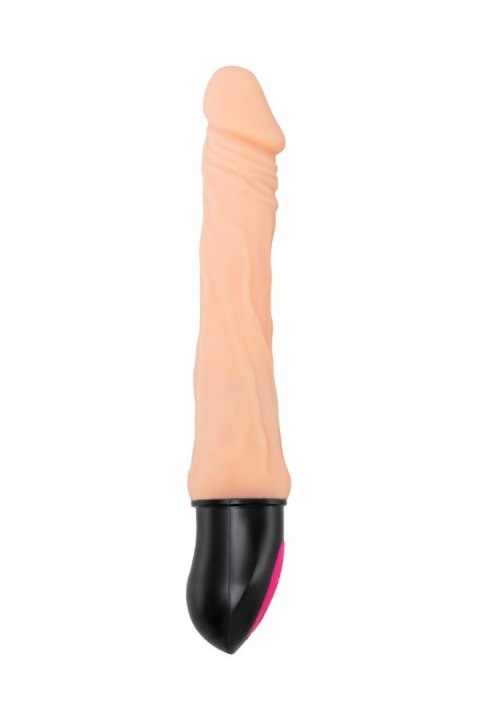 Elastyczny Wibrator Podgrzewany Z Cyberskóry Cielisty 19 cm– A-Toys