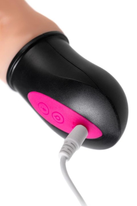 Elastyczny Wibrator Podgrzewany Z Cyberskóry Cielisty 19 cm– A-Toys