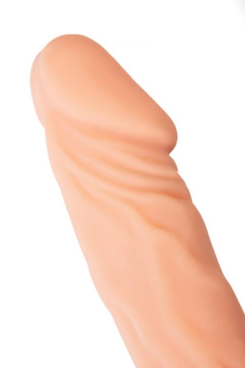 Elastyczny Wibrator Podgrzewany Z Cyberskóry Cielisty 19 cm– A-Toys