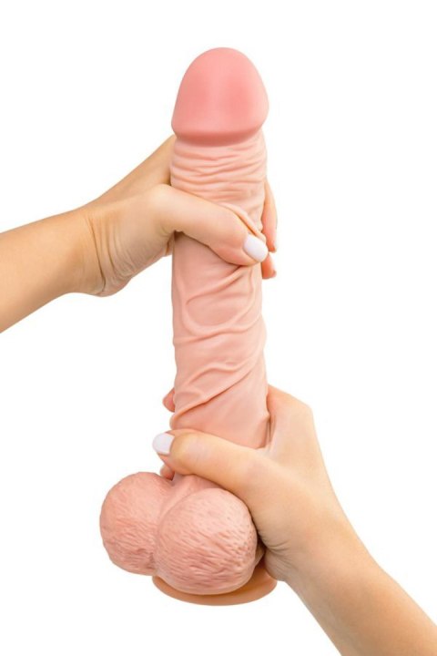Dildo z ruchomą skórą cieliste 28.5cm My babe by RealStick My Idol TOYFA