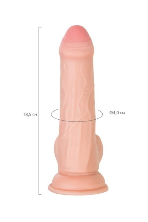Dildo realistyczne cieliste 18.5cm My Babe My Treasure TOYFA