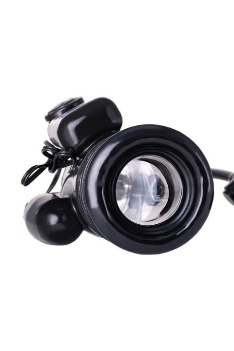 A-TOYS, Penis Pump Coal, with vibro, PVC, Transparent, 22,8 cm