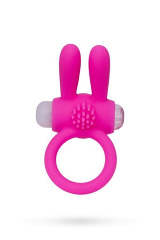 Pierścień Erekcyjny Typu Króliczek (VibroRing), Różowy, 2,5 cm- Penis VibroRing Rabbi, Silicone, Pink, O2.5 cm-A-TOYS