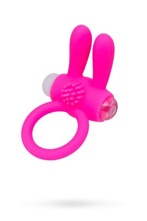 Pierścień Erekcyjny Typu Króliczek (VibroRing), Różowy, 2,5 cm- Penis VibroRing Rabbi, Silicone, Pink, O2.5 cm-A-TOYS