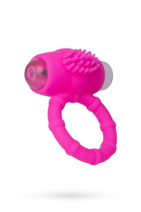 Pirścień Wibrujący  Silikonowy  Na Penisa, Różowy, Średnica 2,5 cmA-TOYS, Penis VibroRing, Silicone, Pink, O2.5 cm