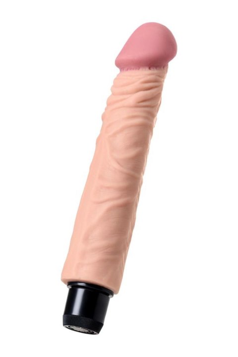 Realistyczny Wibrator Cielisty Z Pokrętłem 22,5 cm– A-TOYS