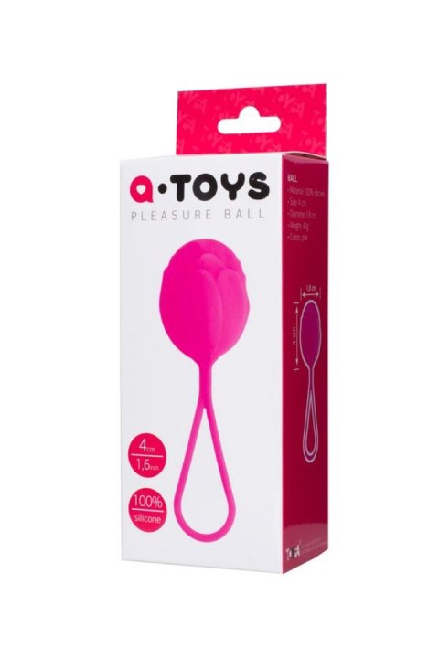 Kulki Gejszy Sylikonowe Różowe 3.5 cm-A-TOYS