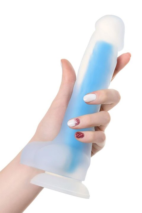 Dildo fluorescencyjne niebieskie 22cm BEYOND BY TOYFA