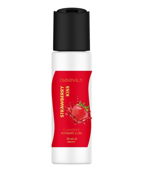 Lubrykant smakowy truskawka DRIMINALS KISS STRAWBERRY 30ml