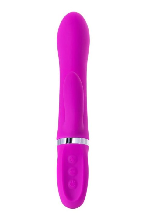 Wibrator Króliczek Z Przyciskiem WOW Mega Intensywne Doznania Fuksja Silikonowy - JOS JOLY WOW MODE DUO VIBRATOR