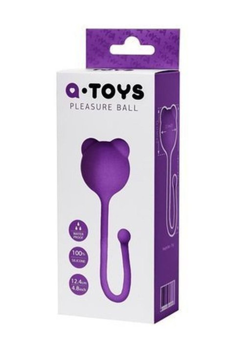 Kulki Gejszy Kegla Klasyczne Sylikonowe Fioletowe-A-Toys