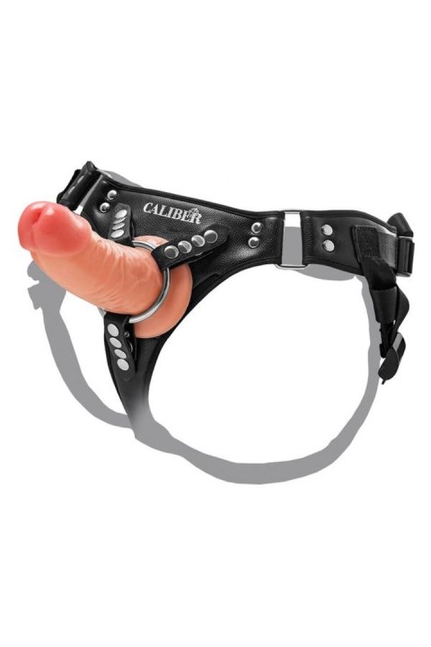 Dildo z przyssawką Caliber jasne 14cm TOYFA
