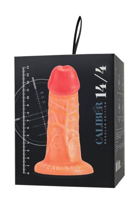 Dildo z przyssawką Caliber jasne 14cm TOYFA