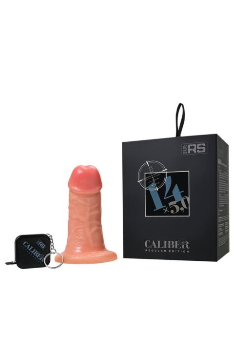 Dildo z przyssawką Caliber jasne 14cm TOYFA