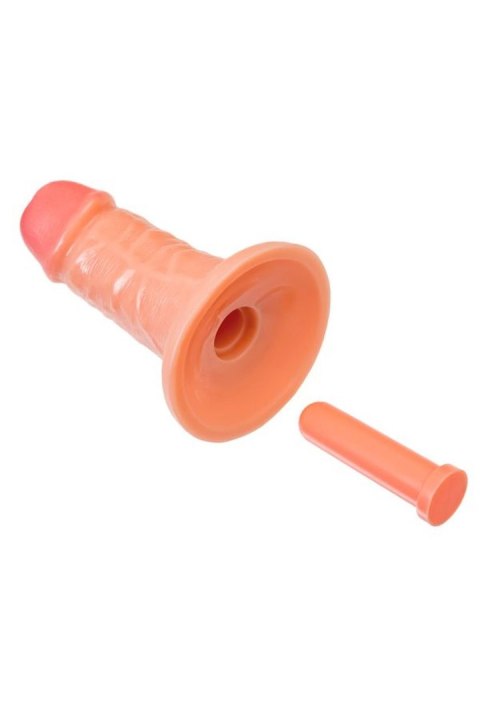 Dildo z przyssawką Caliber jasne 14cm TOYFA