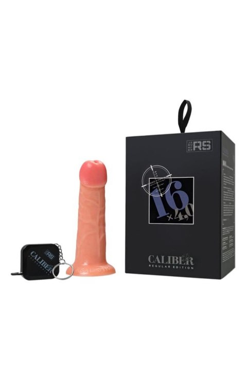 Dildo z przyssawką Caliber jasne 16cm TOYFA