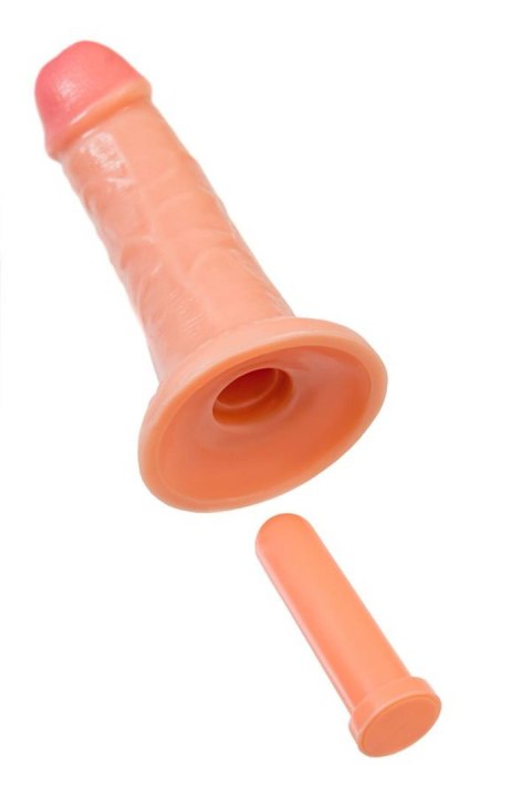 Dildo z przyssawką Caliber jasne 16cm TOYFA