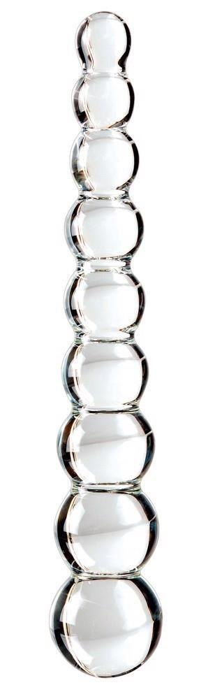 Dildo szklane kulki przeźroczyste 20.5cm Icicles No. 2 ORION
