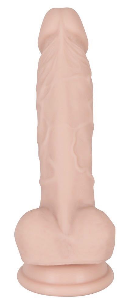 Dildo silikonowe z przyssawką cieliste 18cm ORION