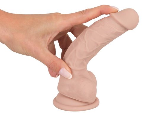 Dildo silikonowe z przyssawką cieliste 18cm ORION