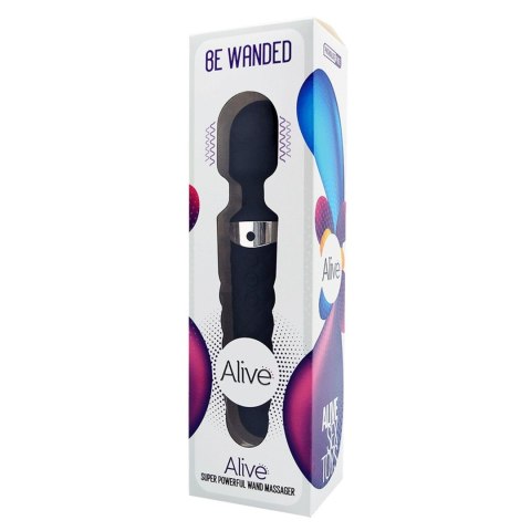 Masażer Różdżka Czarny Be Wanded Black