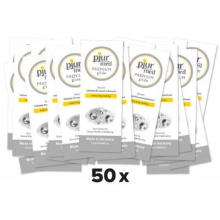 Lubrykant Silikonowy MED Premium Glide 1,5 Ml 50 Szt.-Pjur