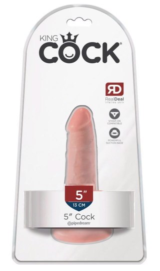 Dildo realistyczne cieliste 13cm King Cock ORION