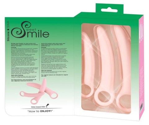 Zestaw dilatorów do ćwiczenia mięśni kegla Sweet Smile Vaginal Trainers