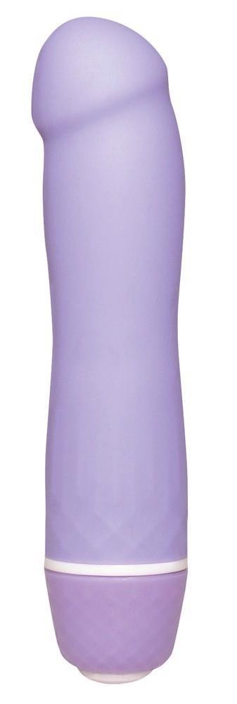 Wibrator Anatomiczny Klasyczny Silikonowy 7 Trybów Bateryjny Fioletowy Vibe 12,4 cm